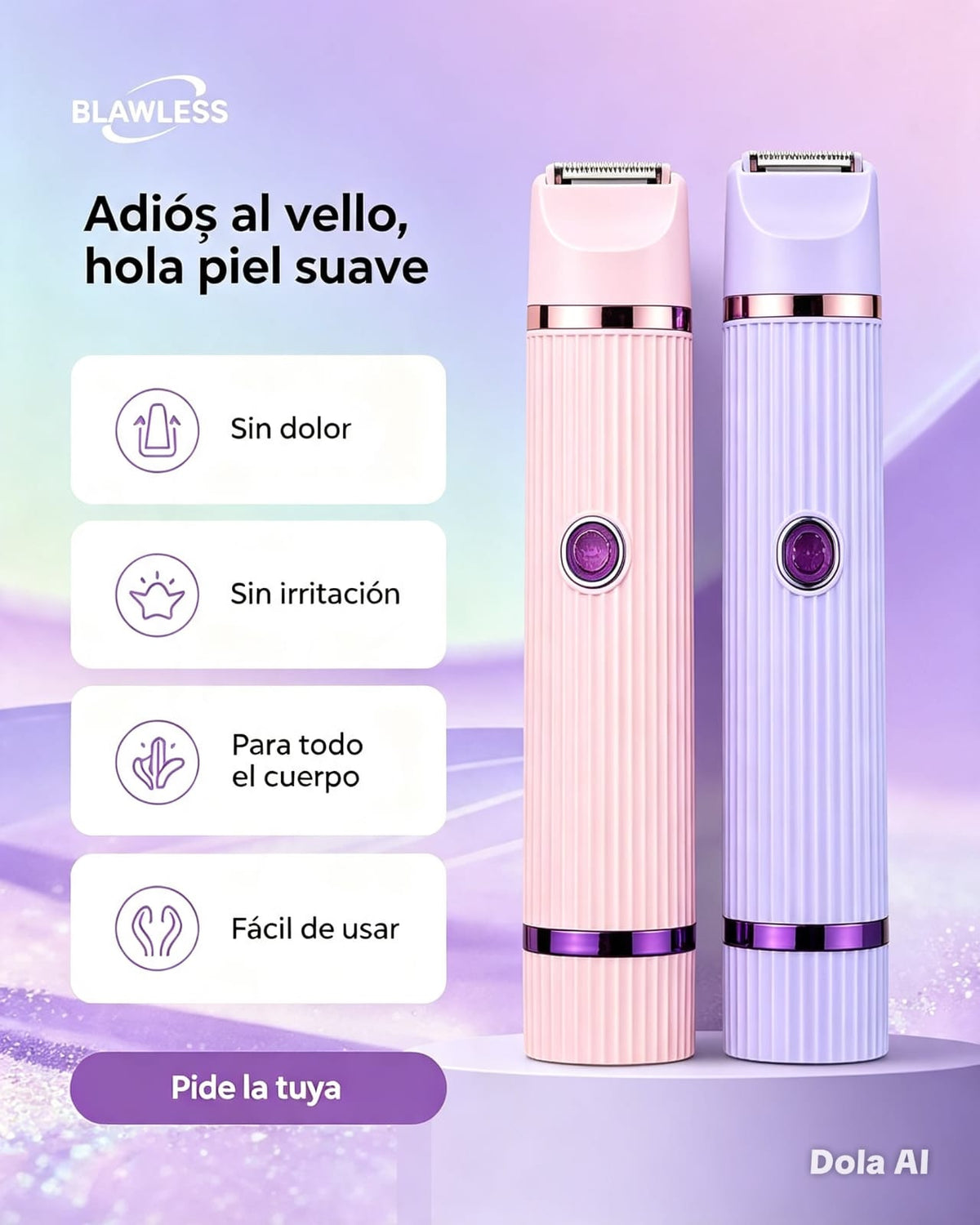BLAWLESS® - Depiladora para dama 2EN1